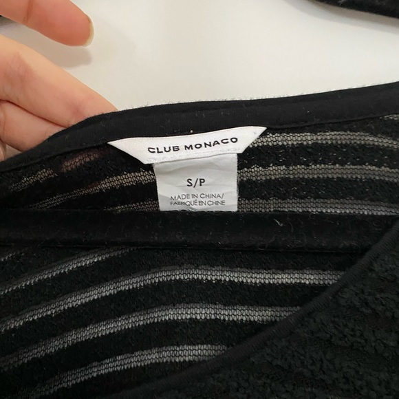 Sheer Club Monaco Sweater - Picture 3 of 4